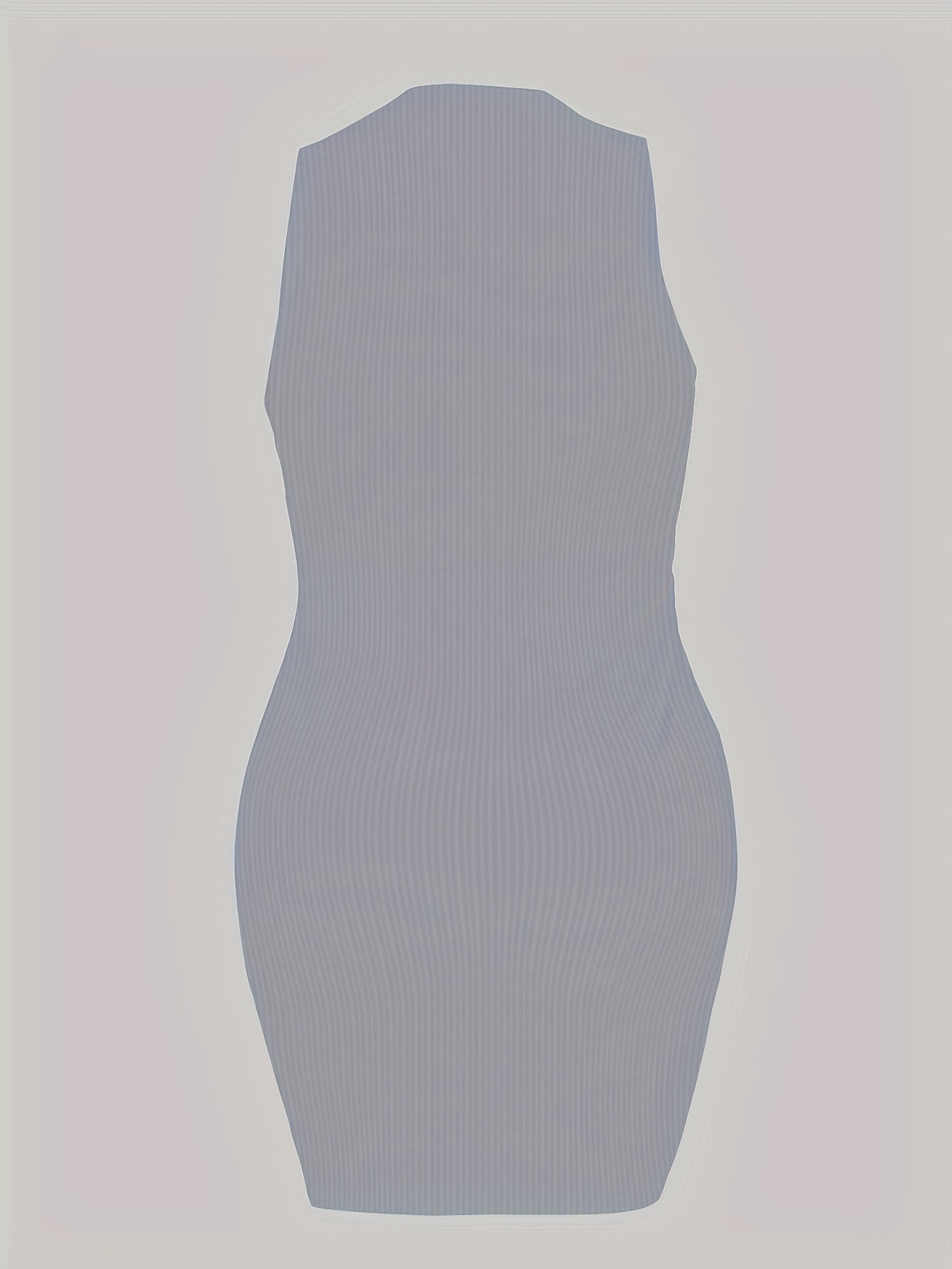 Slogan Print High Stretch Bodycon Cami Dress