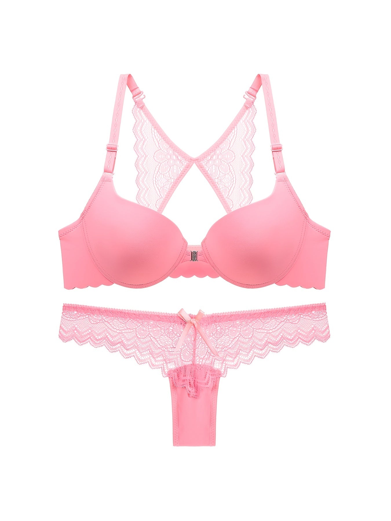 Lace Lingerie Set Women's Sexy Bra Panty Valentines