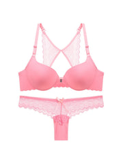 Lace Lingerie Set Women's Sexy Bra Panty Valentines