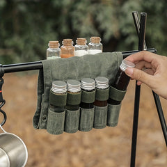 Portable Camping Spice Bottle Bags for Seasoning Storage