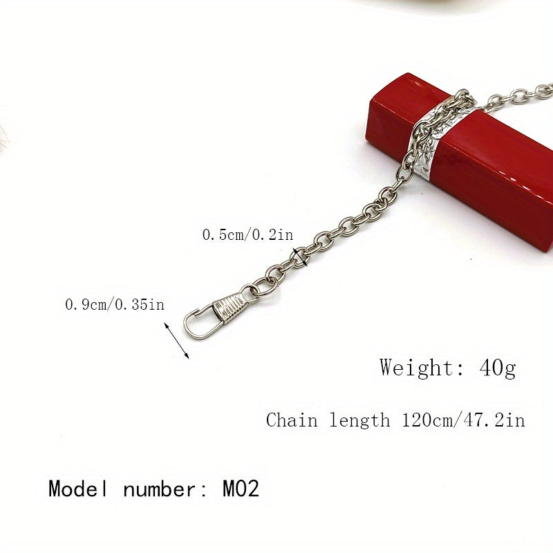 Metal Chain Bag Strap Replaceable Detachable Shoulder Bag Strap