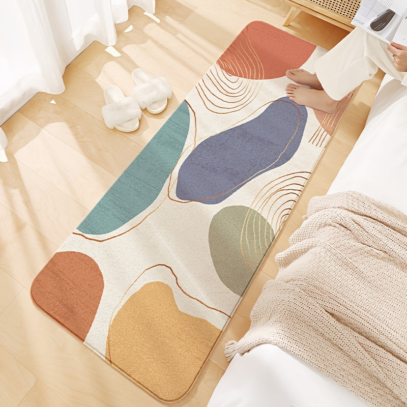 Soft Fluffy Area Rug for Bedroom Living Room - Colorful Shag Carpet