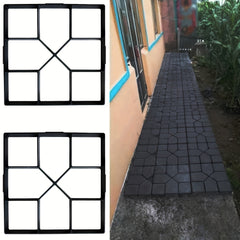 Cement Brick Stone Road Concrete Mold Garden Road Mold H Model