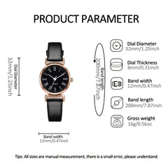 Alloy Round Watch & Heart Jewelry Set Gift for Kids