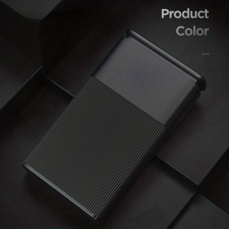 Magic Cigarette Case Hard Decoration Portable Metal Box For Men
