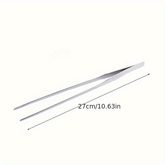 Long Handle Stainless Steel Pet Feeding Tweezers for Turtle Arowana