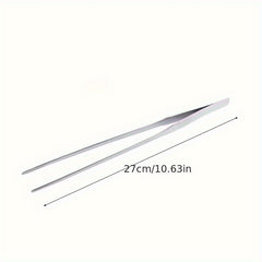 Long Handle Stainless Steel Pet Feeding Tweezers for Turtle Arowana