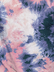 Men's Tie Dye Sports T-shirt Round Neck Tee Shirt