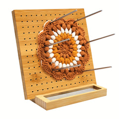 Crochet Blocking Board Braided Blocking Pad Square Blocking Board