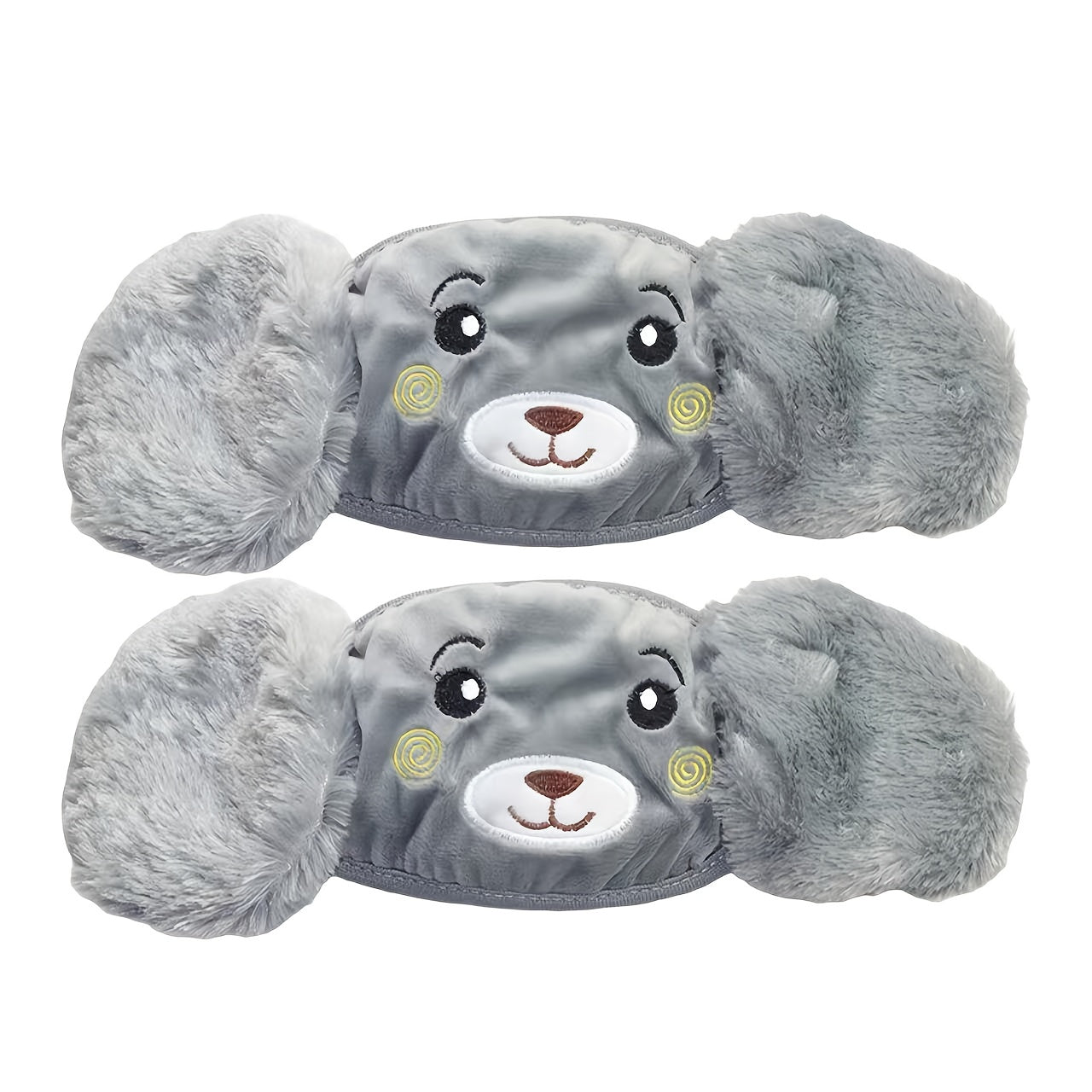 Women's Soft Fleece Lined Winter Ear Muffs - Cartoon Animal Designs - Hand Wash