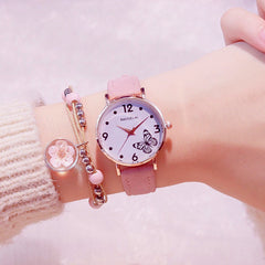 Quartz Watch Cherry Handle 2pcs Set