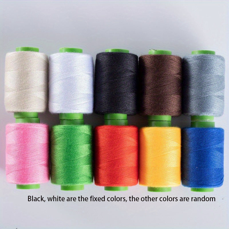 10pc DIY Sewing Thread Mixed Colors Hand & Machine Sewing