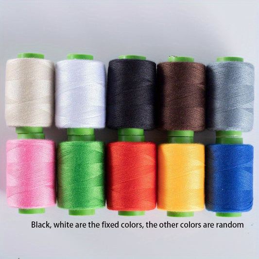 10pc DIY Sewing Thread Mixed Colors Hand & Machine Sewing