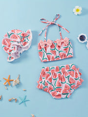 Baby Girls Sunflower Bikini Tankini Swimsuit Set