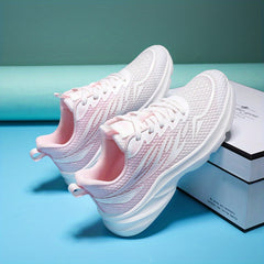 Women's Mesh Breathable Running Shoes Soft Bottom Sneakers