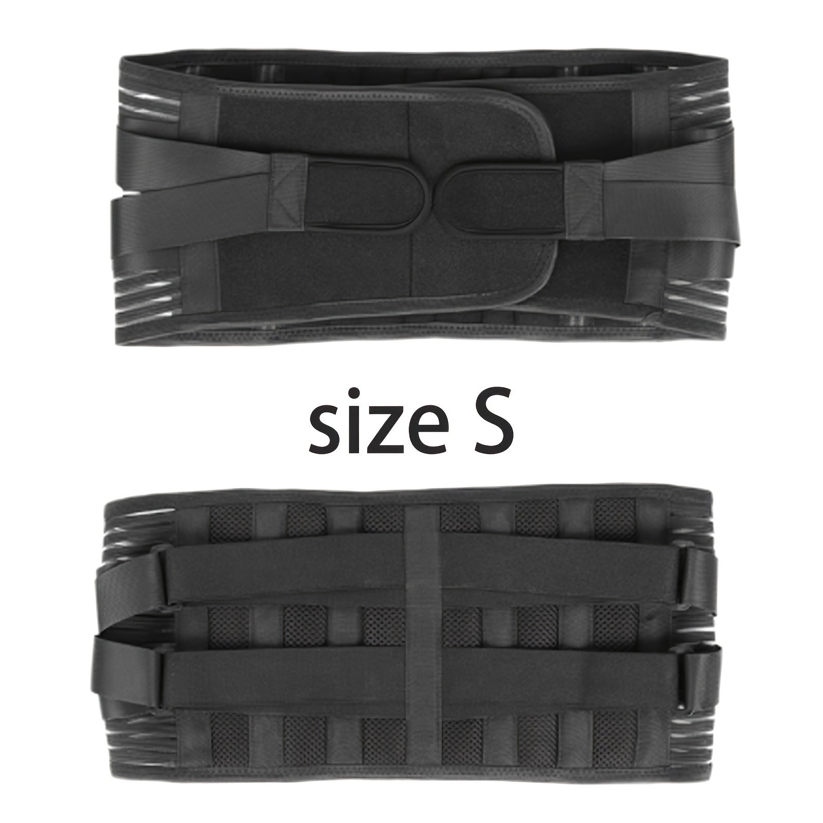 Mesh Waist Support Belt Steel Plate for Fitness Sports