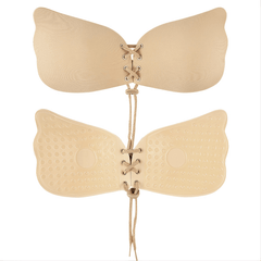 Lace-Up Self-Adhesive Bra Breast Cover