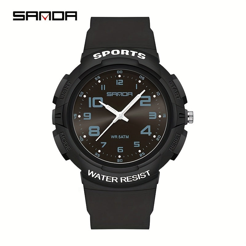 Sanda Pointer Watch - Luminous Quartz Student Watch