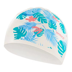 Cartoon Waterproof Swim Hat - Durable Silicone Swimming Cap