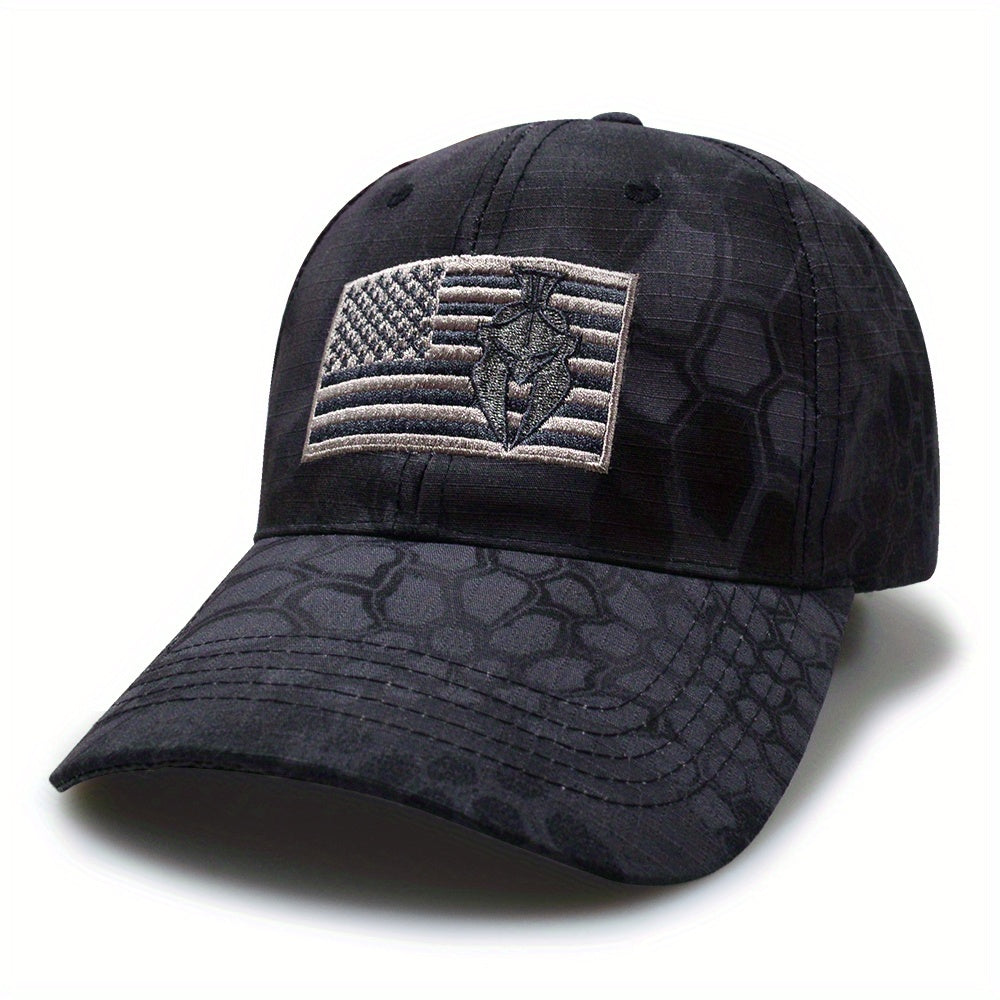 American Flag Tactical Camouflage Baseball Cap
