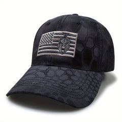 American Flag Tactical Camouflage Baseball Cap
