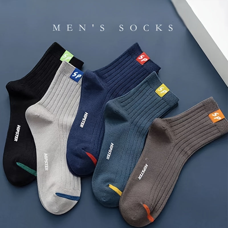 10 Pairs Deodorant Quarter Socks for Men Women