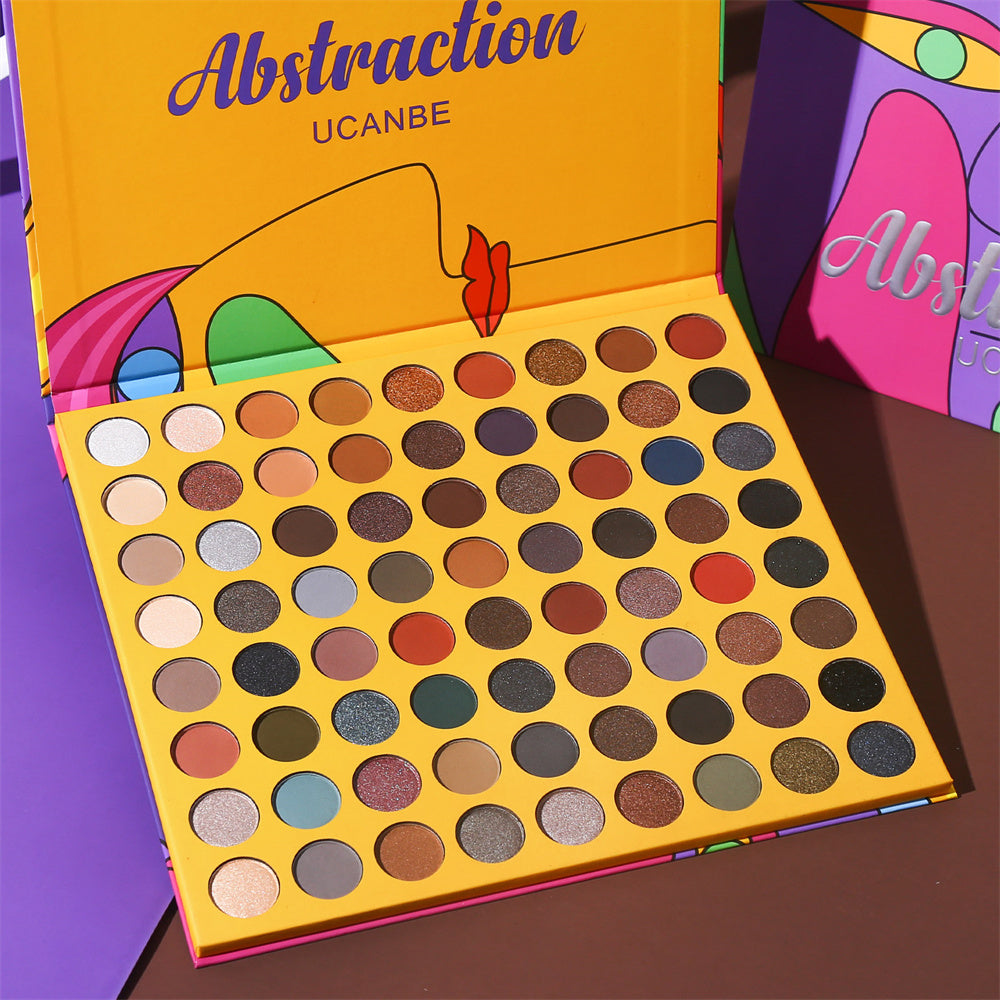 Ucanbe Rainbow Eyeshadow Palette - 72 Colors
