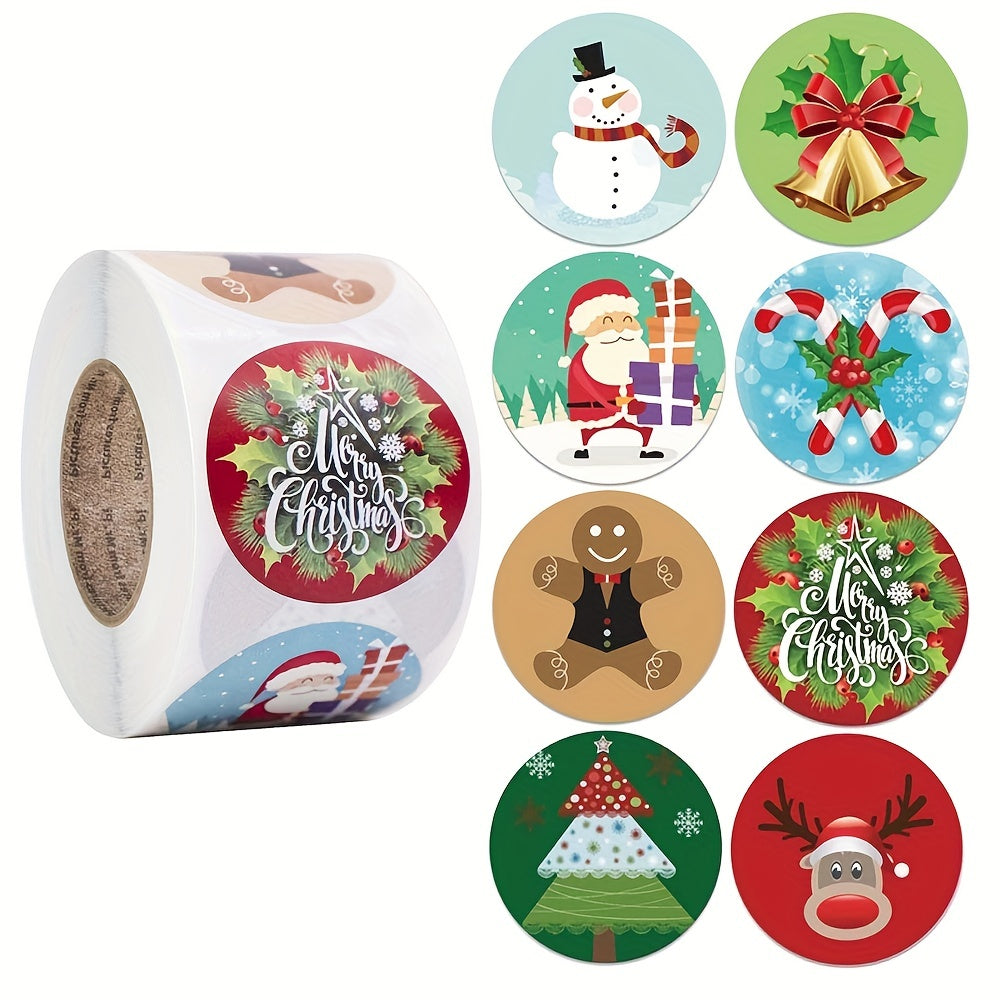500pcs Christmas Gift Tags Stickers & Gift Cards