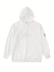 Men's Graphic Pullover Hoodie with Kangaroo Pocket