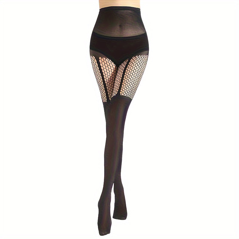 Fishnet Stitching Pantyhose High Waist Slim Women's Stockings