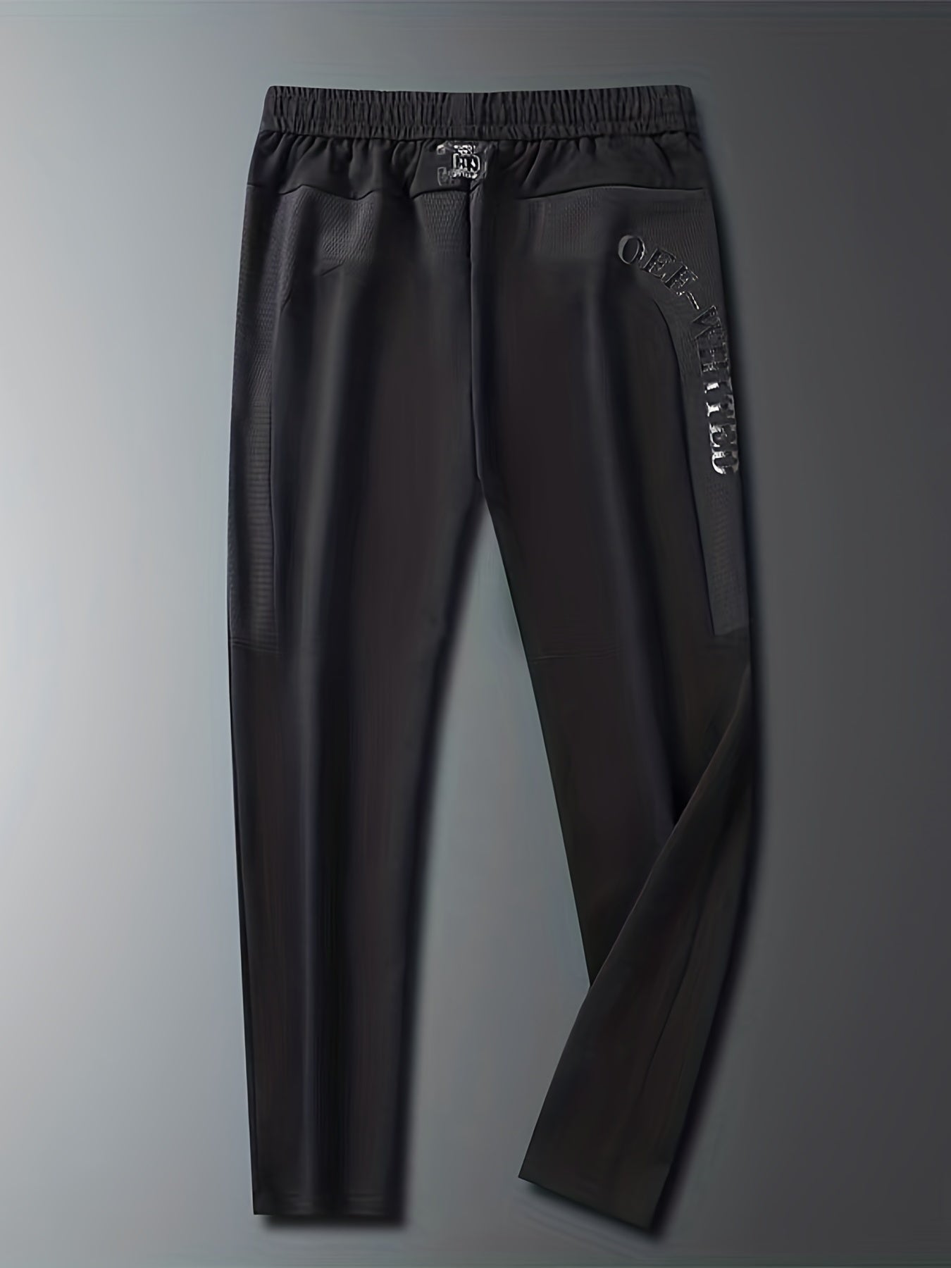 Men's Lightweight Sports Pants With Side Pockets Drawstring Waist