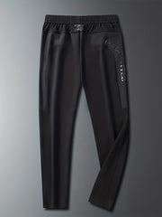 Men's Lightweight Sports Pants With Side Pockets Drawstring Waist