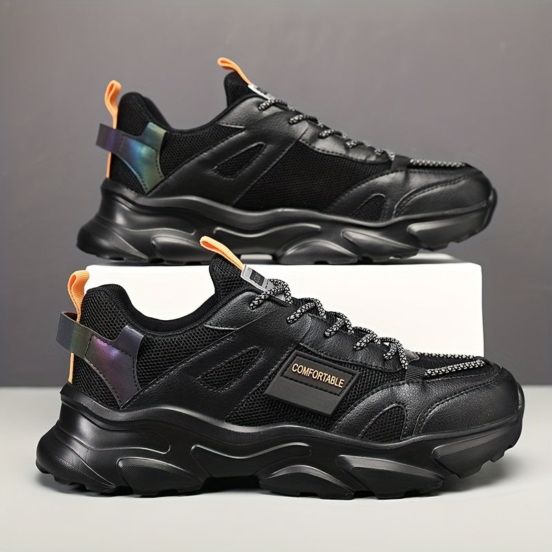 Men's Chunky Sneakers Breathable & Wear-resistant