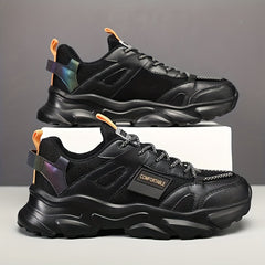 Men's Chunky Sneakers Breathable & Wear-resistant