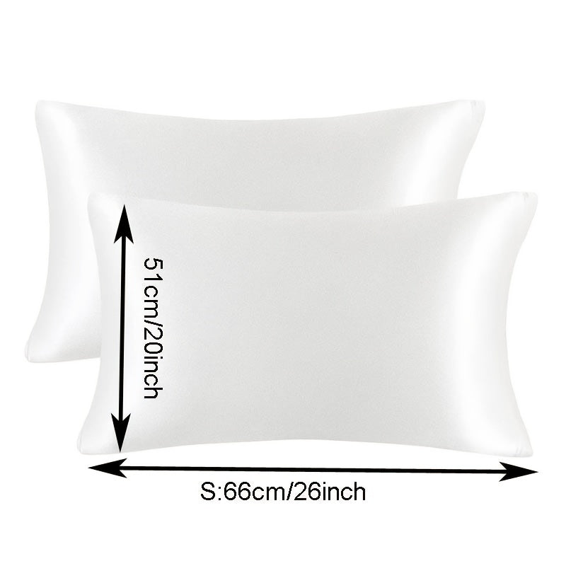 Satin Pillowcases For Hair And Skin - Envelop Closure - Standard Queen King Size