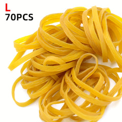 70 High Stretch Yellow Rubber Rings
