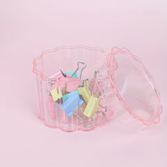 Clear Storage Box Container Organizer for Jewelry Makeup Accessories
