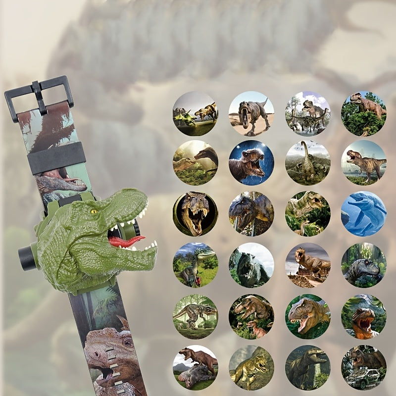 Kids Dinosaur Projection Watch Educational Toy Boys Girls
