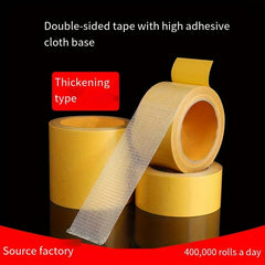 High Viscosity Double Sided Cloth Tape Waterproof