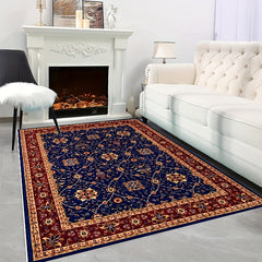 Bohemian Red Large Area Carpet Living Room Bedroom Soft Carpet