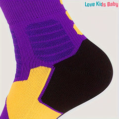 Pair Soccer Training Socks Running Socks Thick Sports Socks One Size
