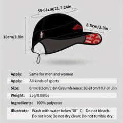 Women's Lightweight Sports Visor Hat Mesh Breathable Golf Baseball Cap