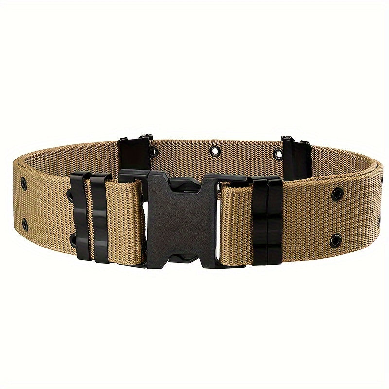 Nylon Canvas Belt For Outdoor Sports Woven Belt