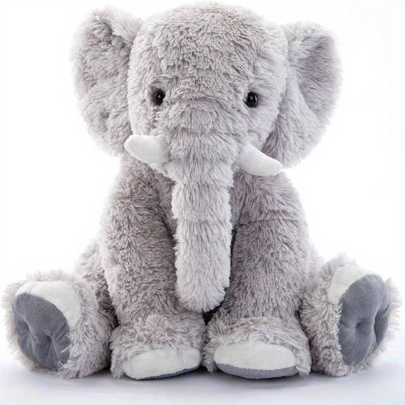 Realistic Elephant Plush Ultra Soft Stuffed Animal