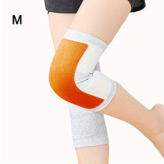 Thickened Golden Velvet Knee Pads for Warmth and Protection