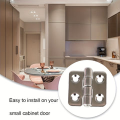 4pcs 304 Stainless Steel 4 Holes Hinge For Marine Boat