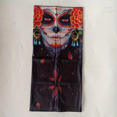 Ethnic Style 3D Printing Magic Face Towel Outdoor Face Mask
