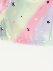 Kids Rainbow Star Cotton Pajama Set