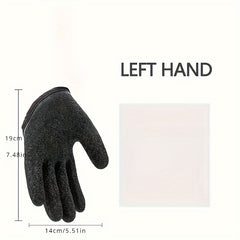 Professional Anti-slip Fishing Gloves Waterproof Fisherman Catch Fish Gloves