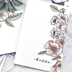 Poppy Hawthorn Stamp & Cutting Dies Set for DIY Scrapbooking